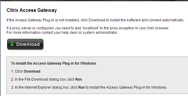citrix access gateway for mac