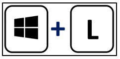 window and 'l' key icon