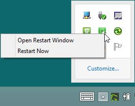 configmgr restarts computer option