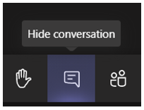 Image of chat window selection.