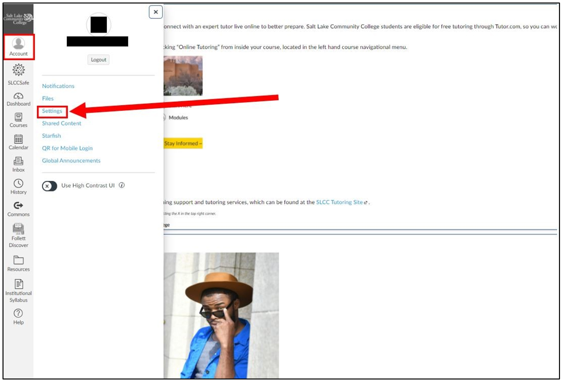 Zoom time zone settings window