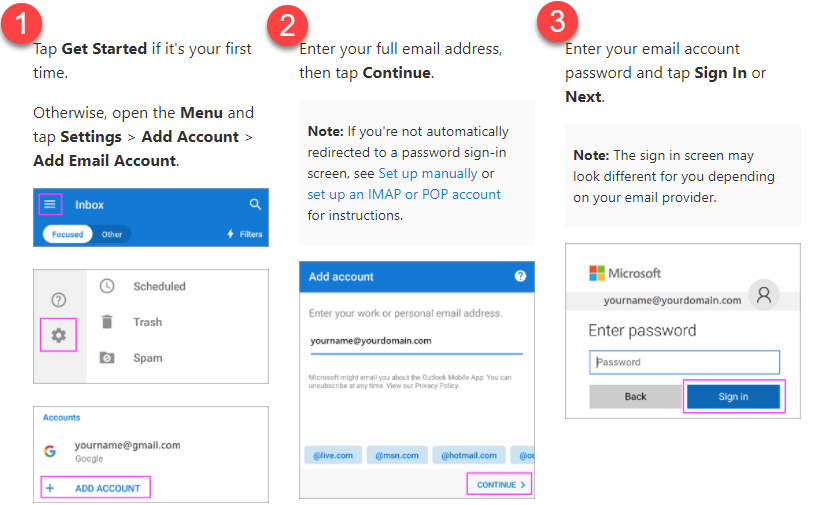 How To Add A Mobile Device To Outlook