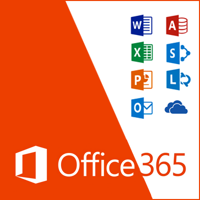 Office 365 Office 365 Student advantage logo with Office Icons