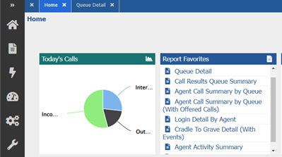 Image shows Favorites card